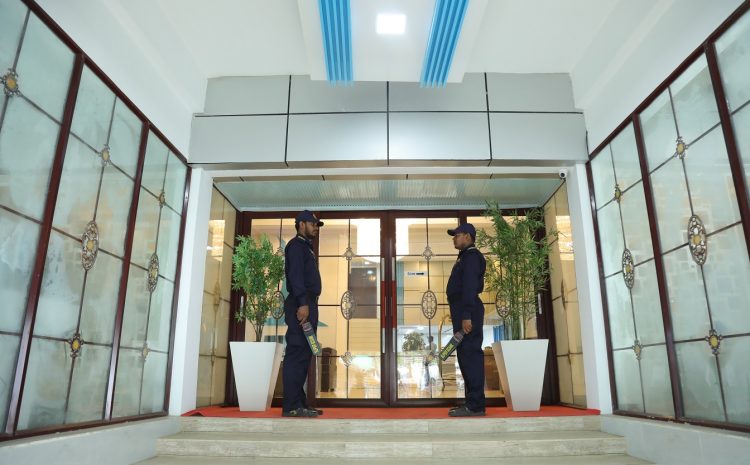 Resort entrance